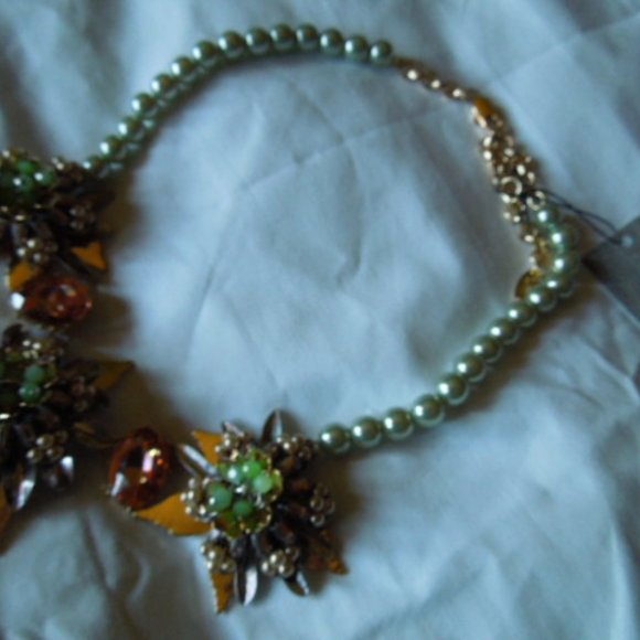 NWT Miriam Haskell Statement Necklace - Picture 6 of 12